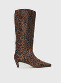 Billini Jovie Knee High Boots Leopard