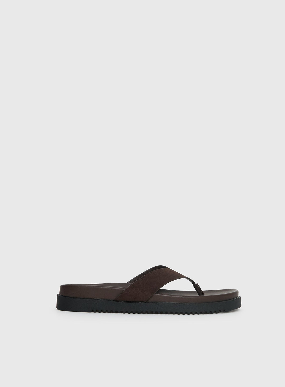 Billini Aila Sandals Dark Cacao Faux Suede