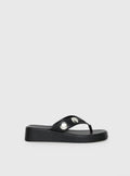 Paislee Stud Detail Sandals Black