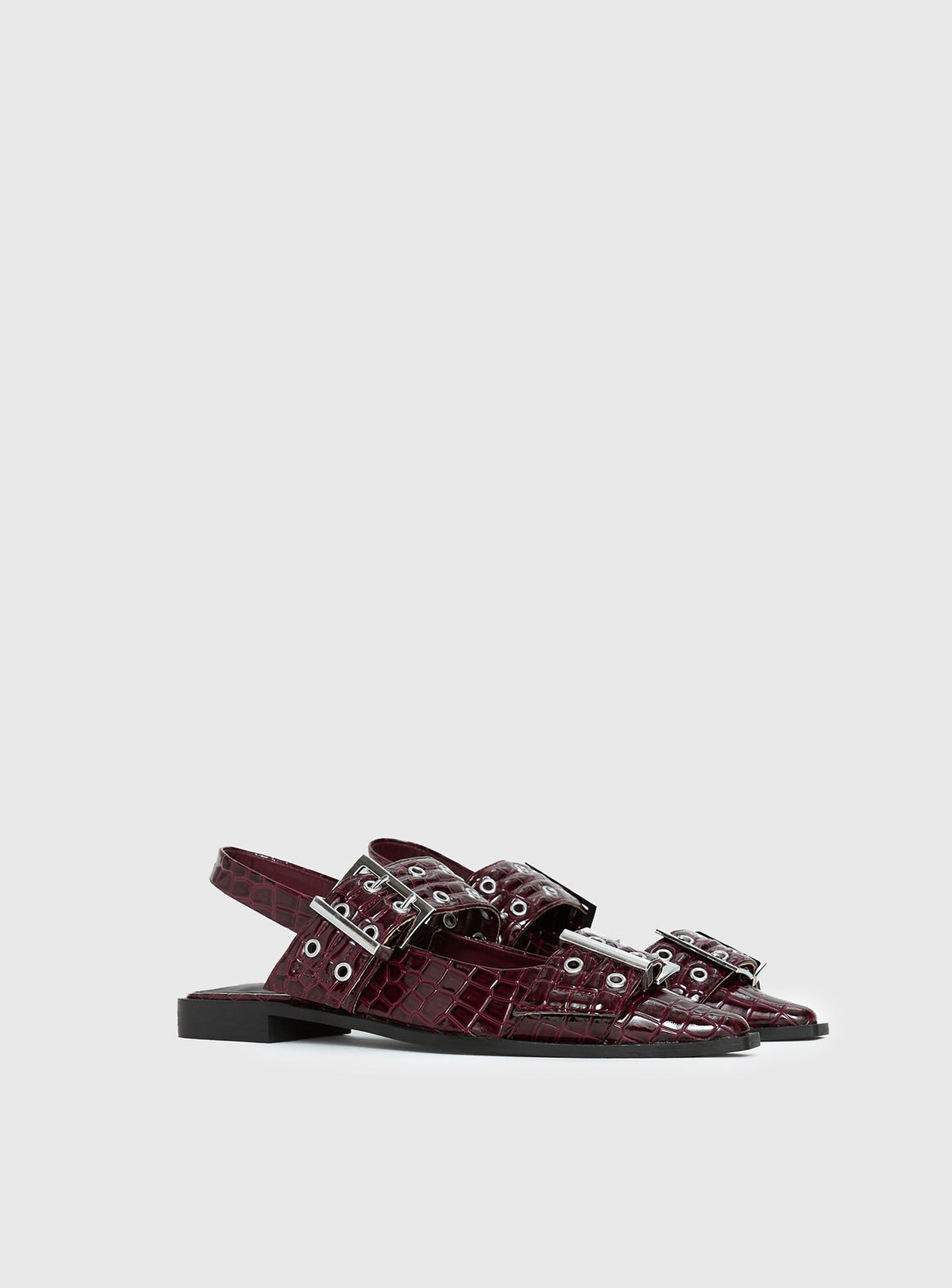 Therapy Matilda Flats Cherry Croc