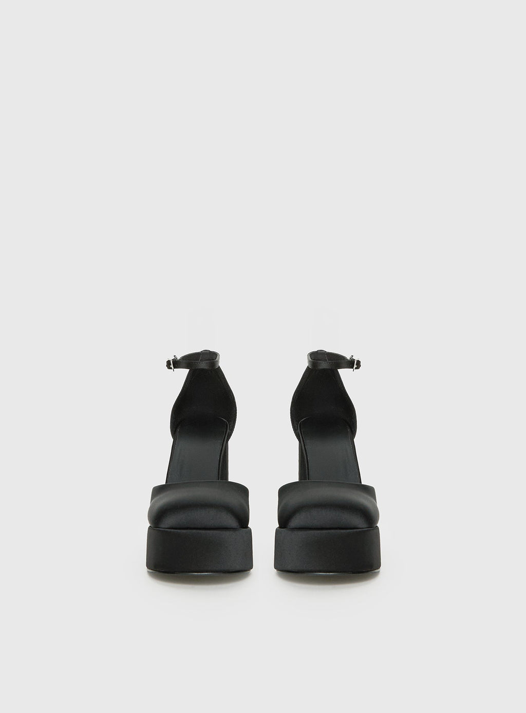 Vogel Platform Heels Black