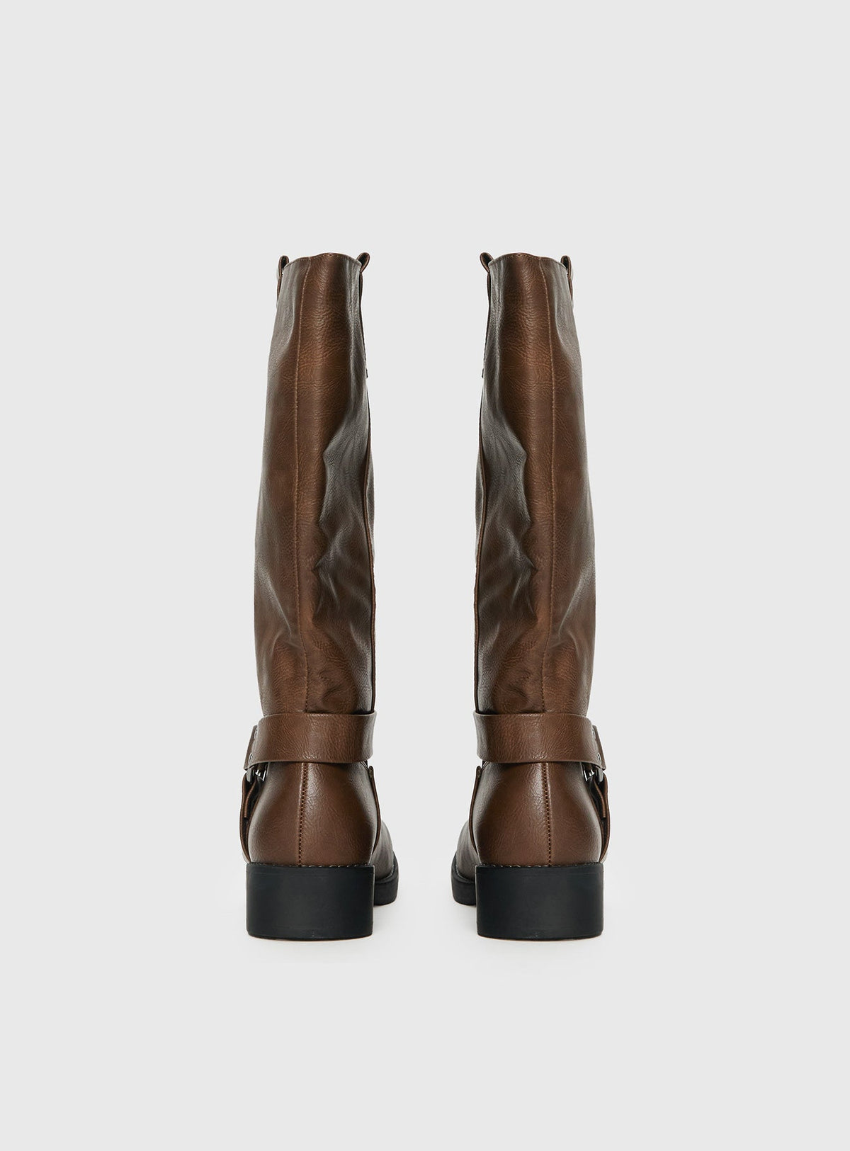 Wrecked Western Boots Brown