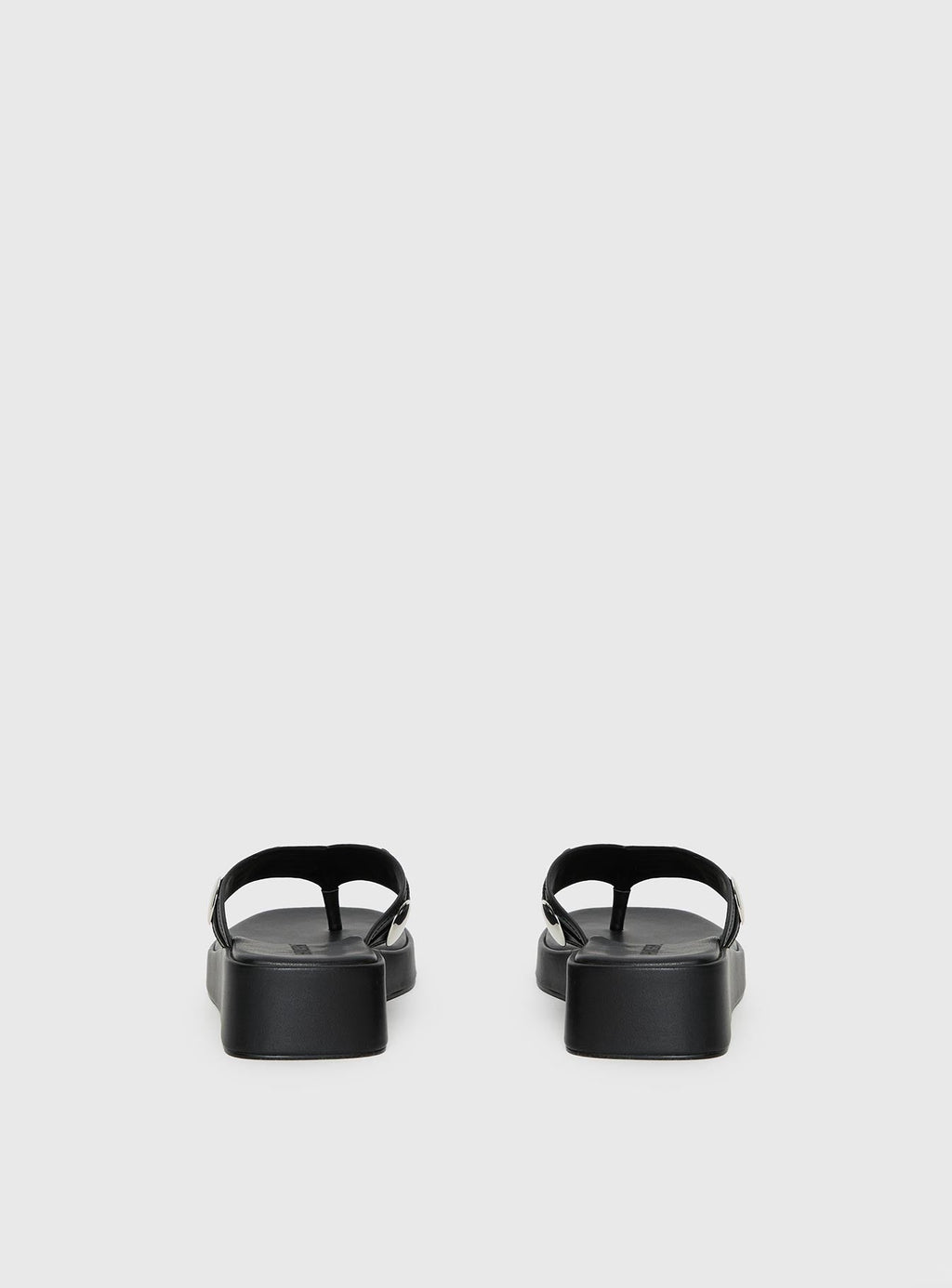Paislee Stud Detail Sandals Black
