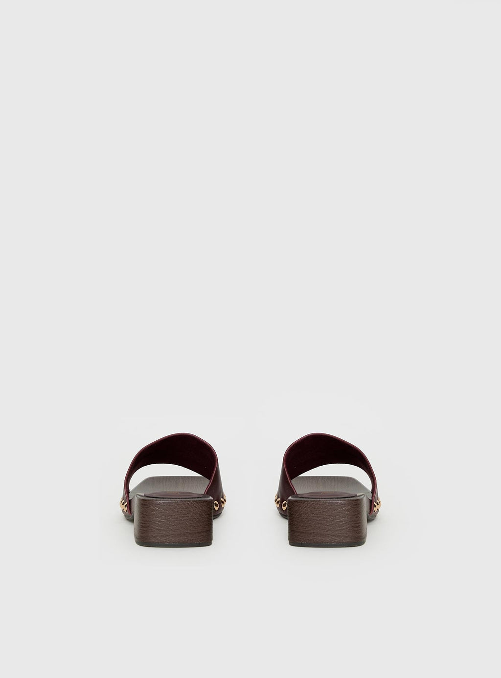 Therapy Zane Stud Detail Sandals Red