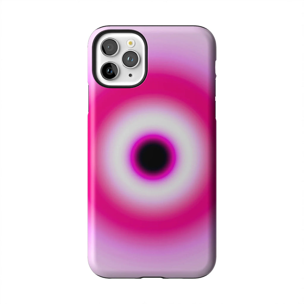 Pink Evil Eye Aura iPhone Case