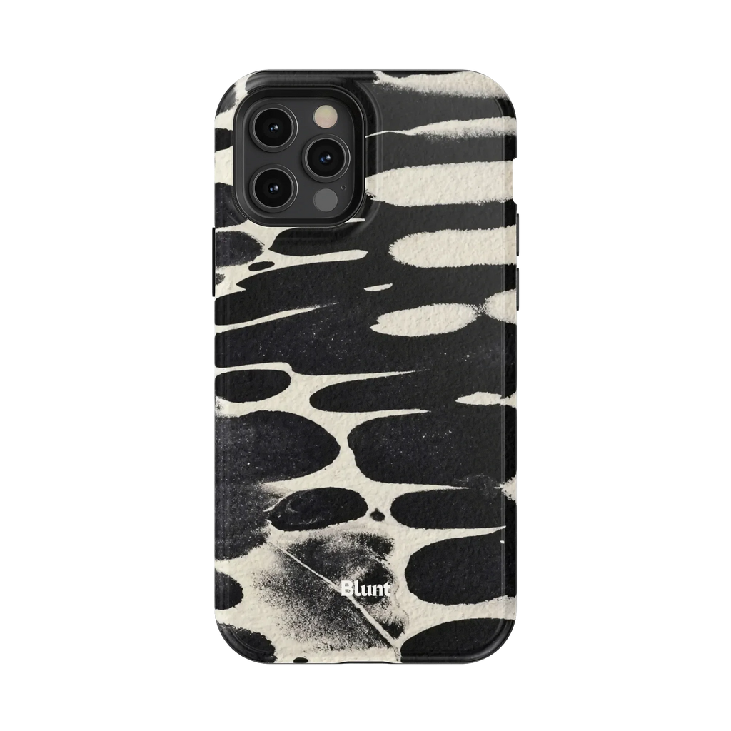 Noir Abstract iPhone Case