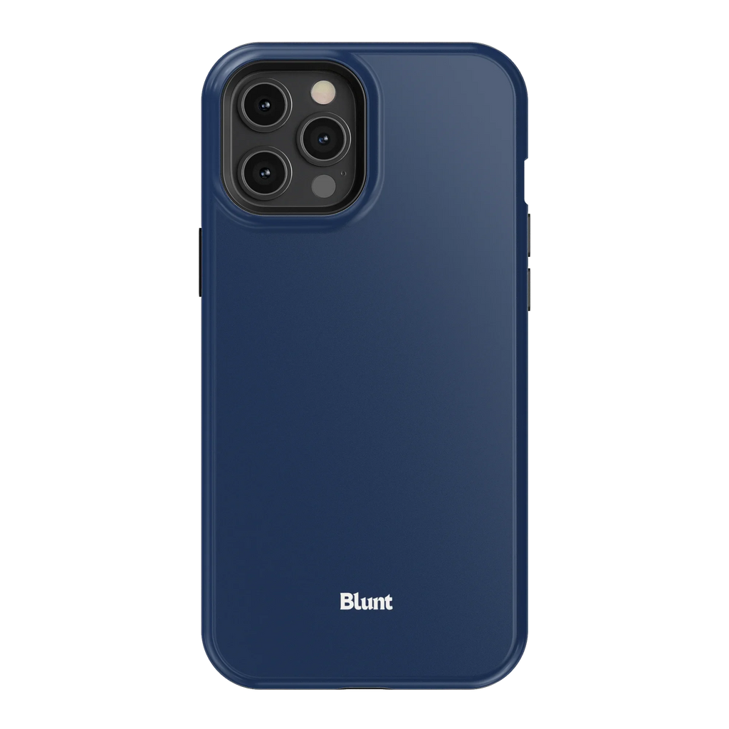Navy Ink iPhone Case