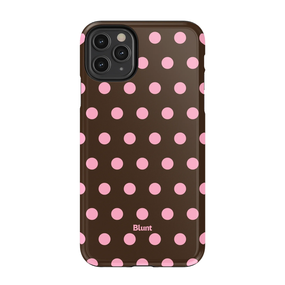 Chocolate Polka iPhone Case