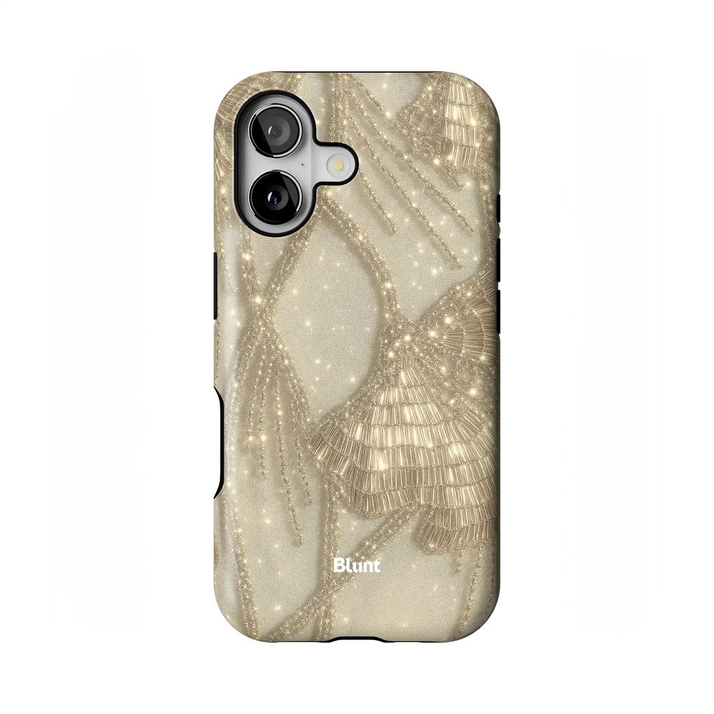 Golden Fringe iPhone Case