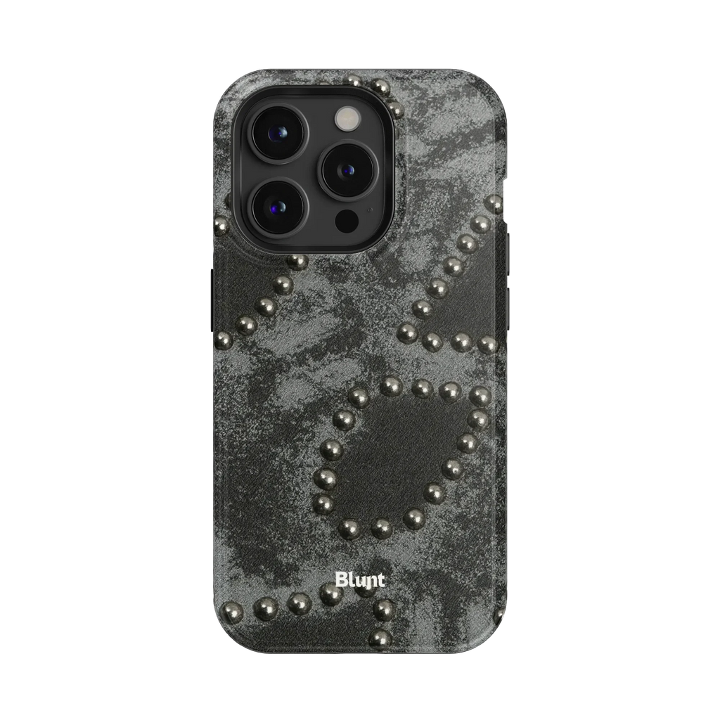 Studded Noir iPhone Case