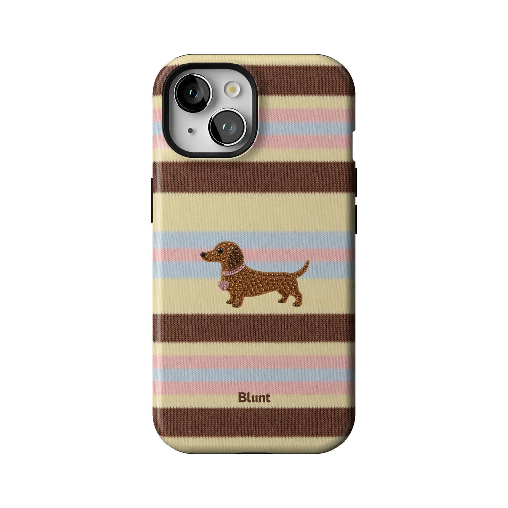 Banana Doxie iPhone Case