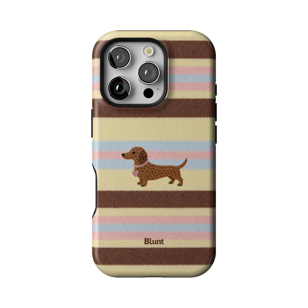 Banana Doxie iPhone Case