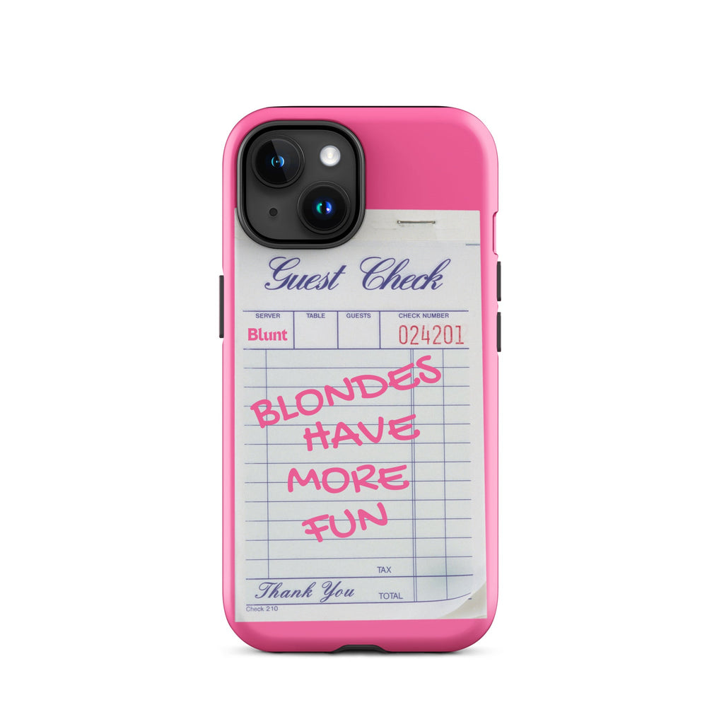 Blondes Have More Fun iPhone Case