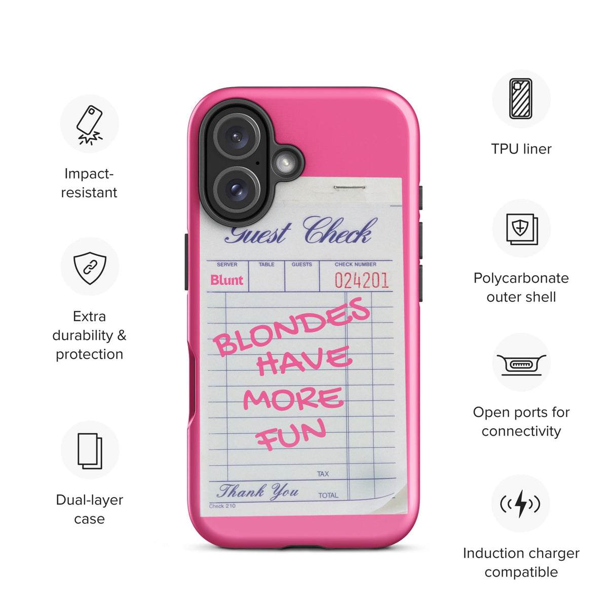Blondes Have More Fun iPhone Case