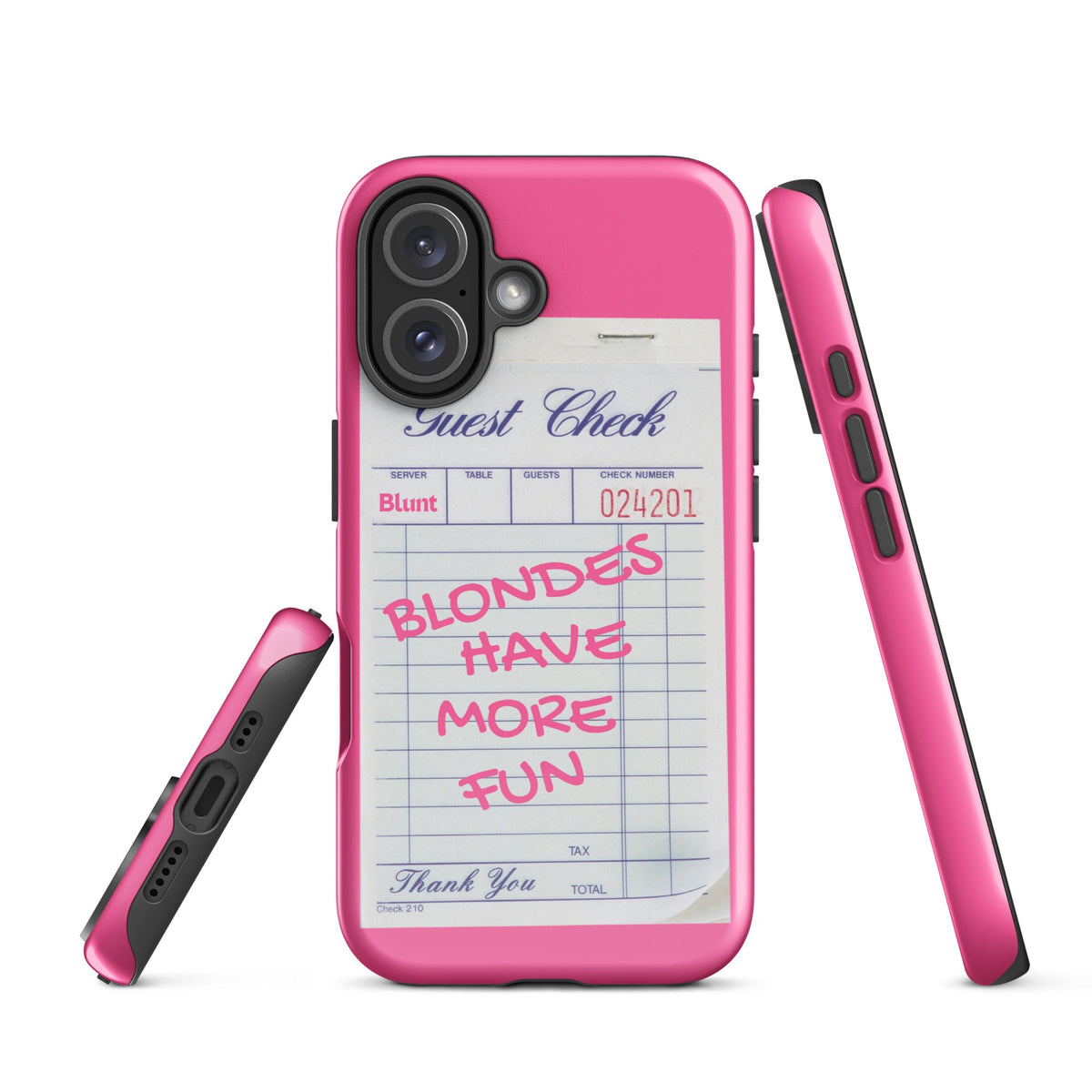 Blondes Have More Fun iPhone Case