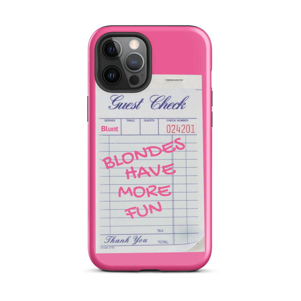 Blondes Have More Fun iPhone Case