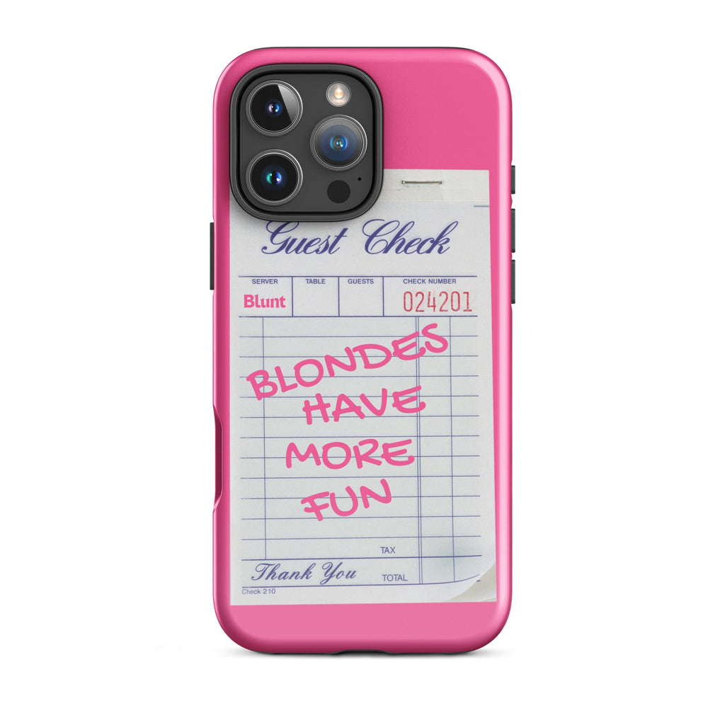 Blondes Have More Fun iPhone Case