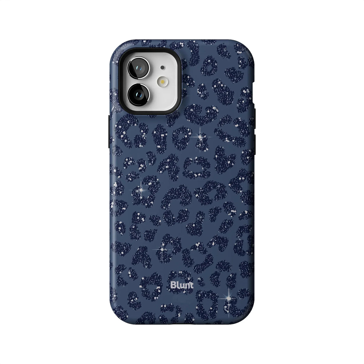 Blue Cheetah Print iPhone Case