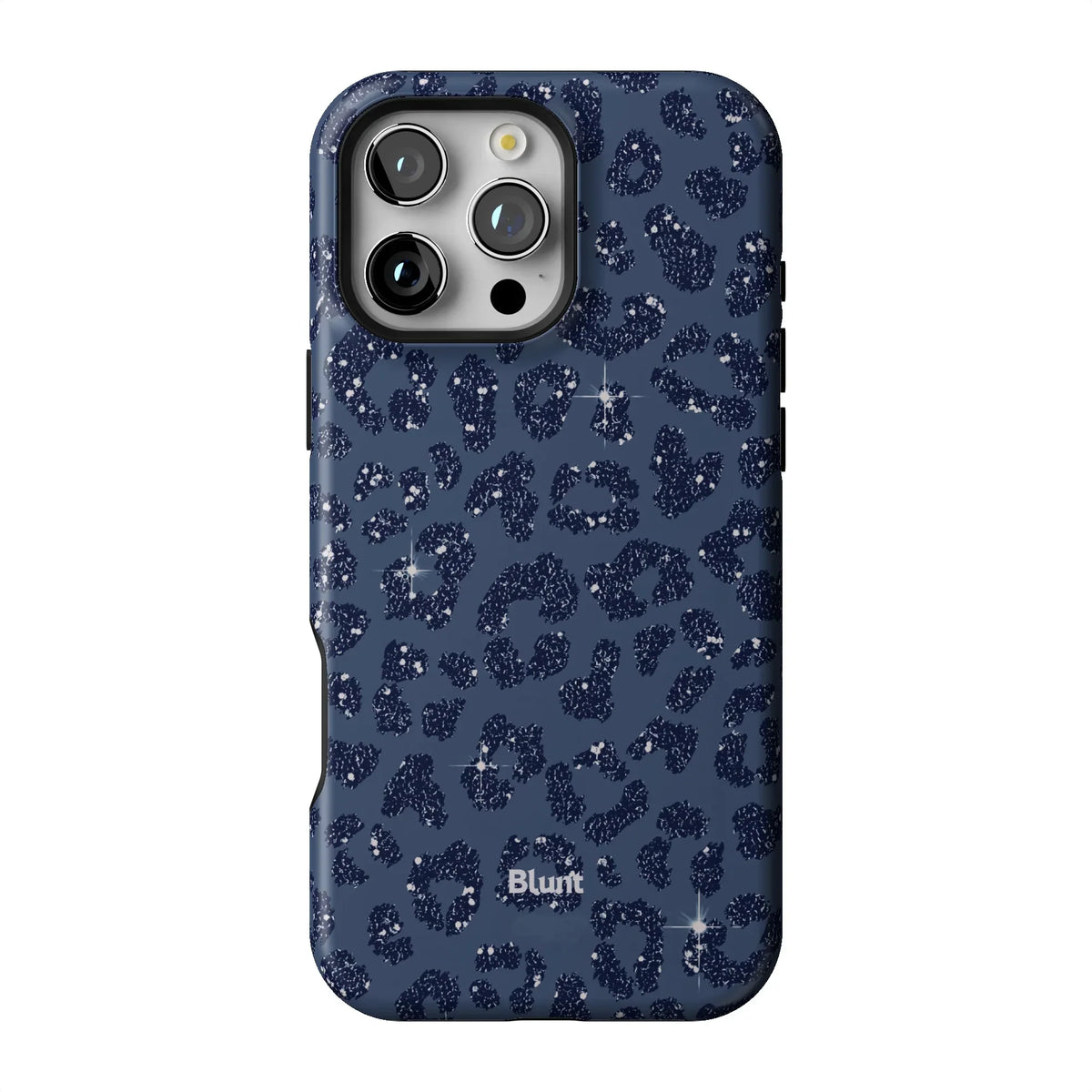 Blue Cheetah Print iPhone Case