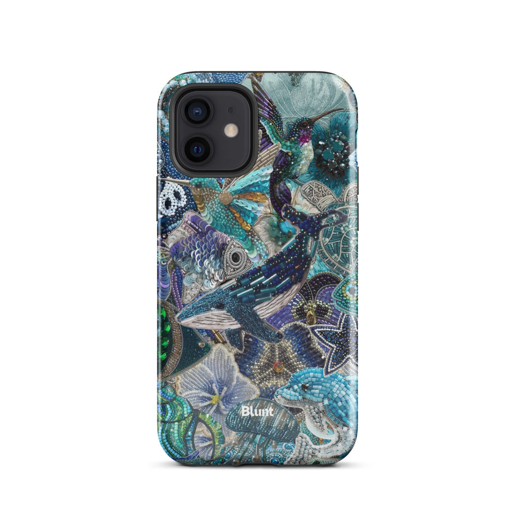Blue Crush iPhone Case