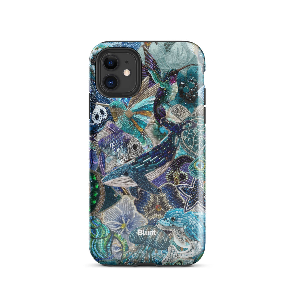 Blue Crush iPhone Case