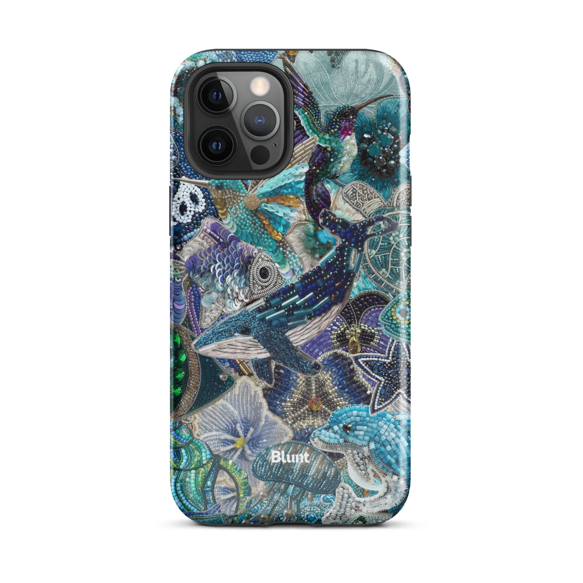 Blue Crush iPhone Case