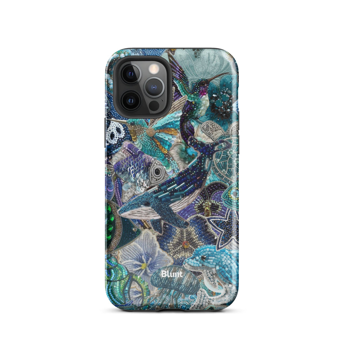 Blue Crush iPhone Case