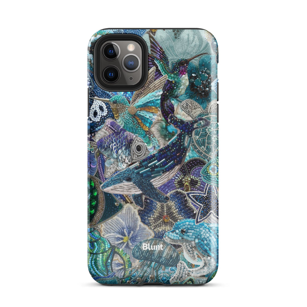 Blue Crush iPhone Case