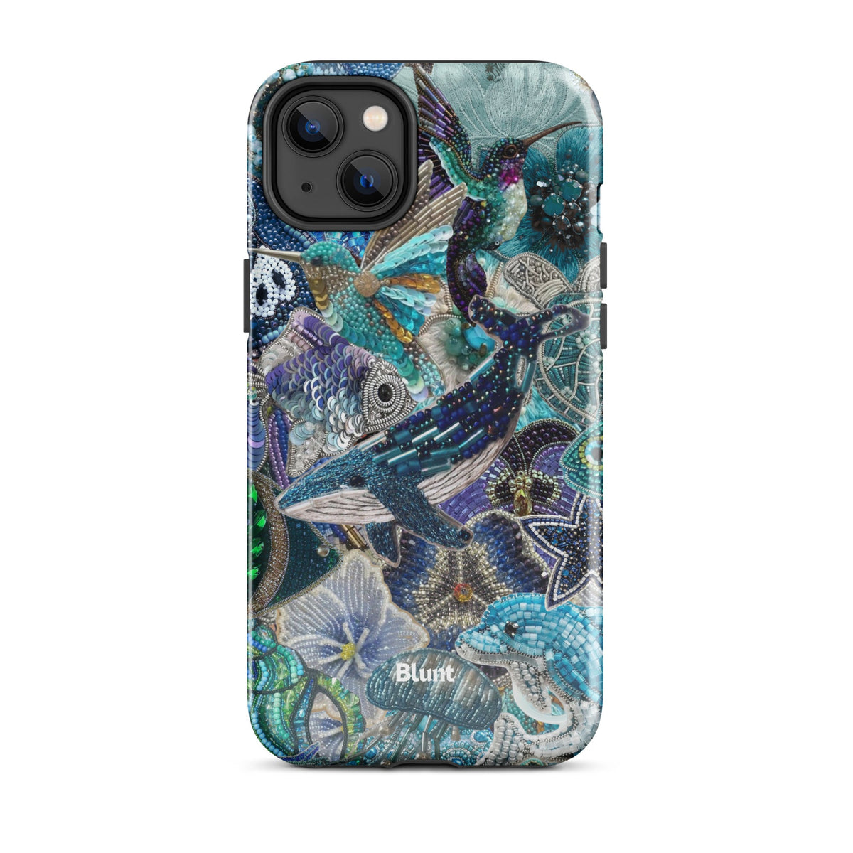 Blue Crush iPhone Case