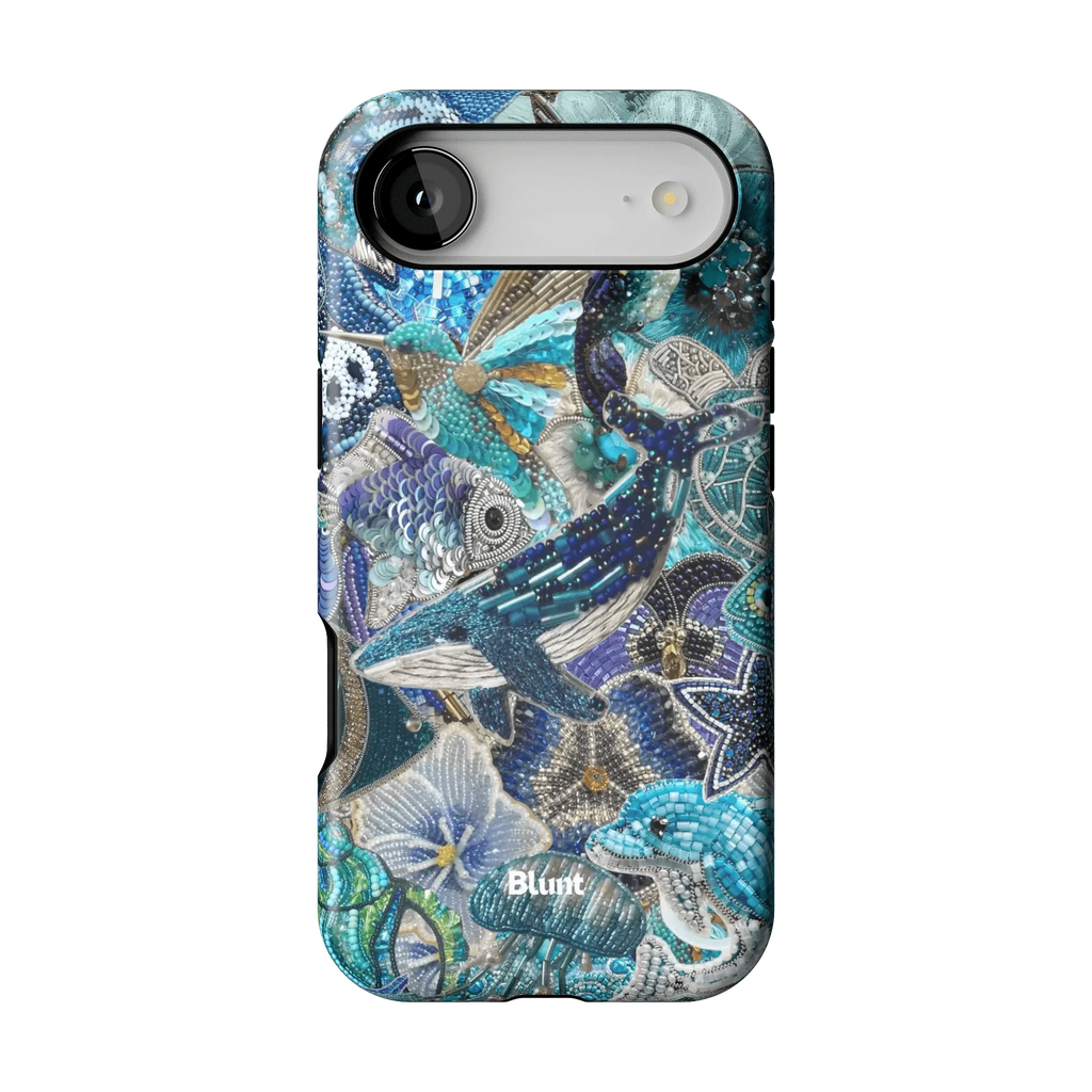 Blue Crush iPhone Case