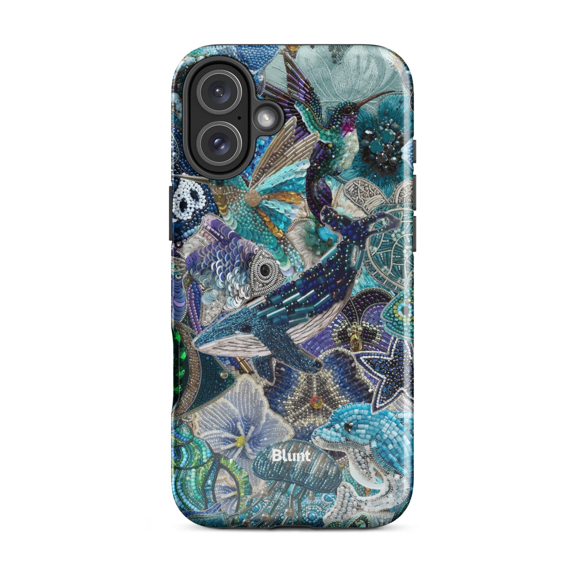 Blue Crush iPhone Case