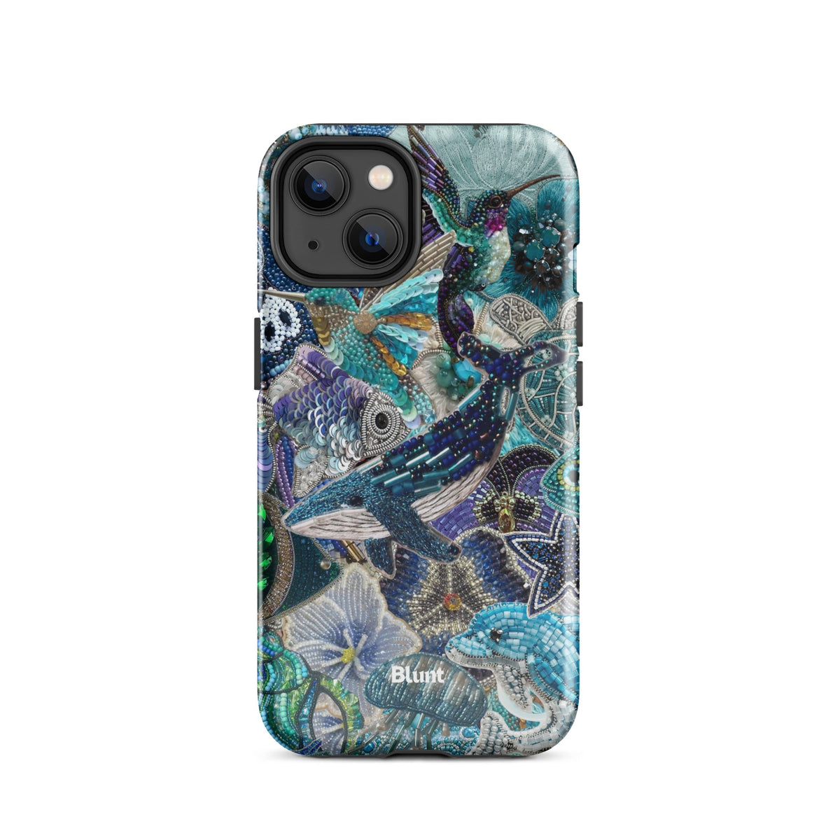 Blue Crush iPhone Case