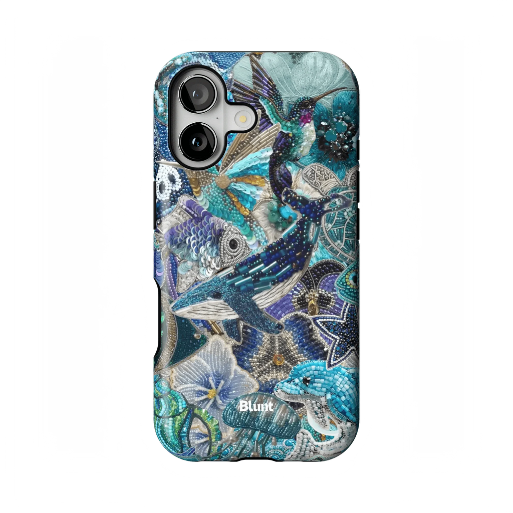 Blue Crush iPhone Case