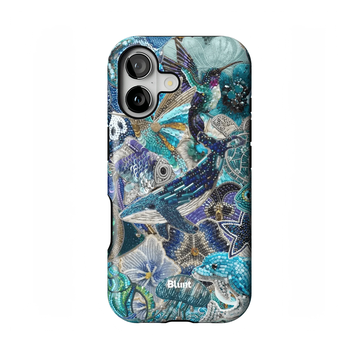 Blue Crush iPhone Case