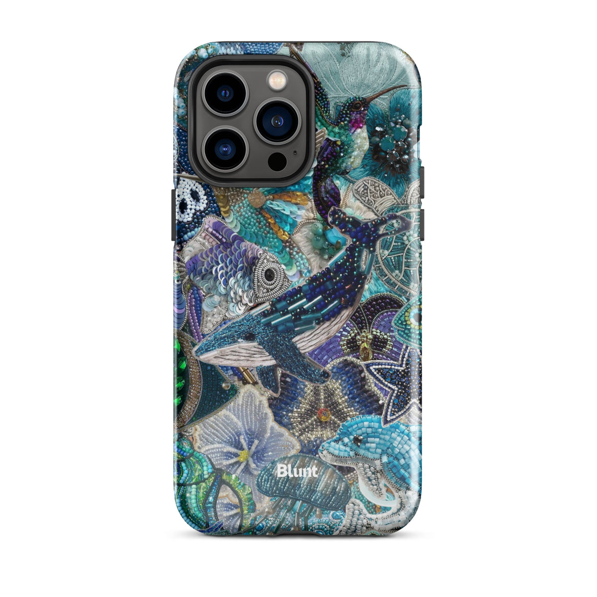 Blue Crush iPhone Case