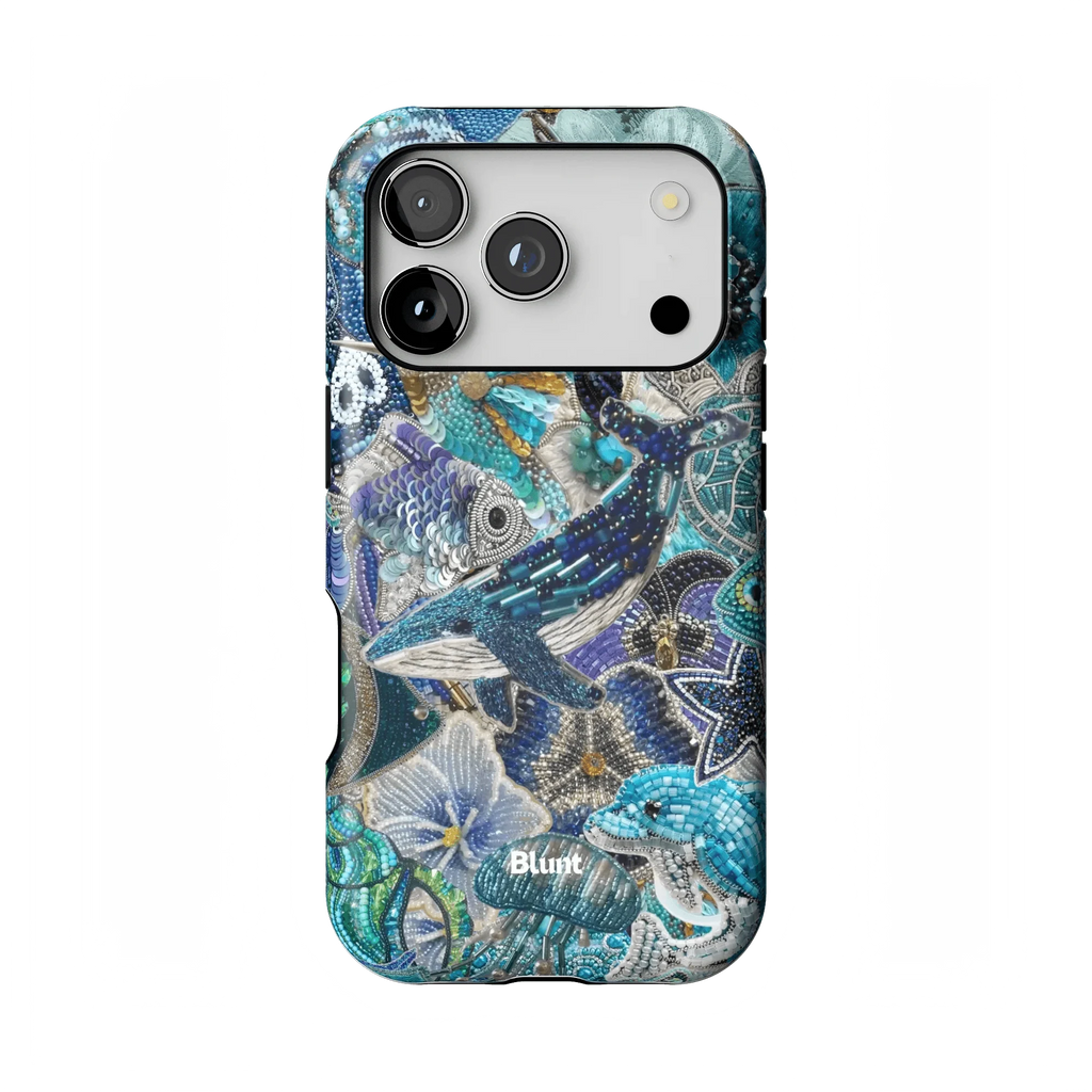 Blue Crush iPhone Case