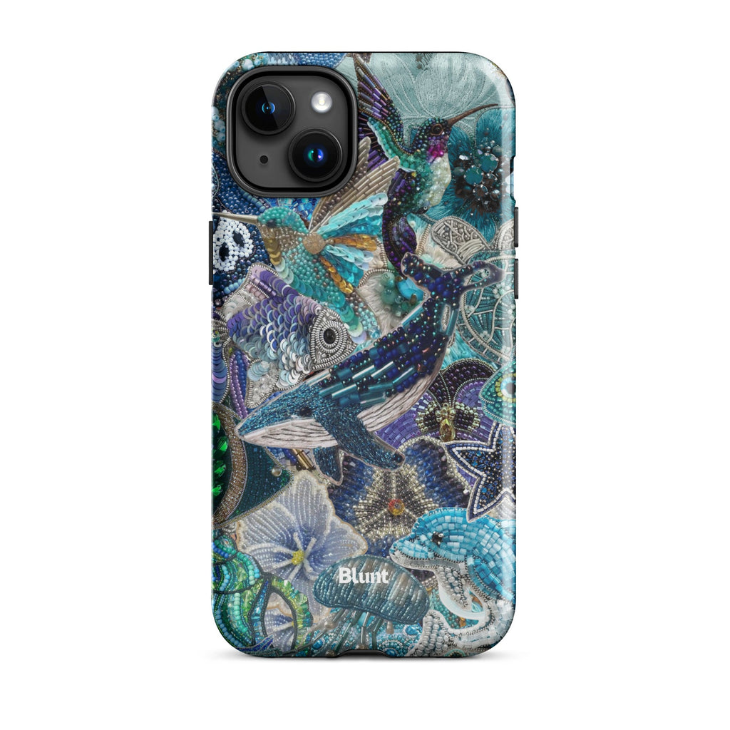 Blue Crush iPhone Case