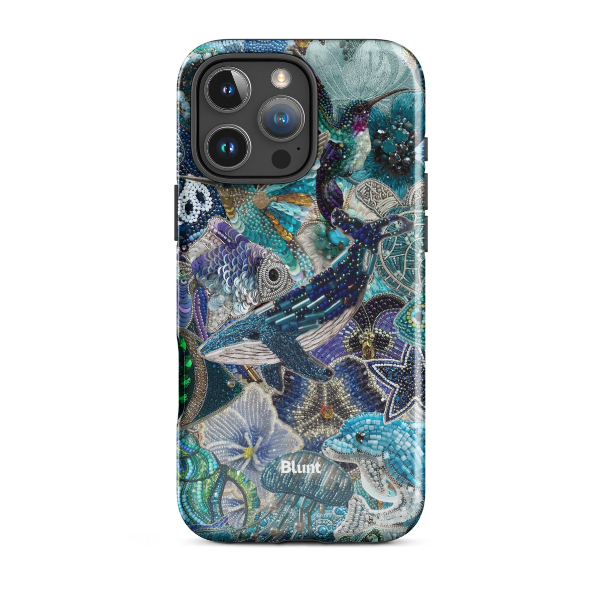 Blue Crush iPhone Case