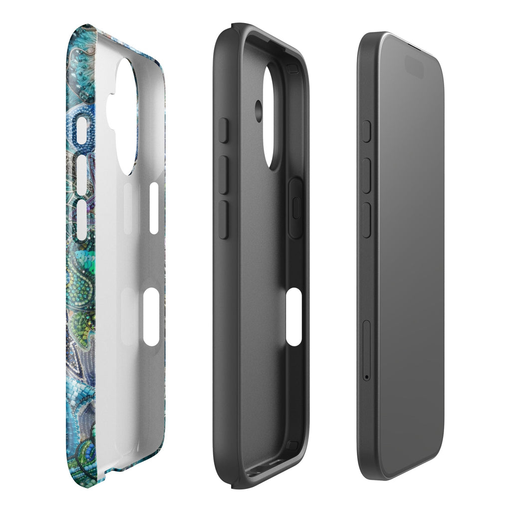 Blue Crush iPhone Case