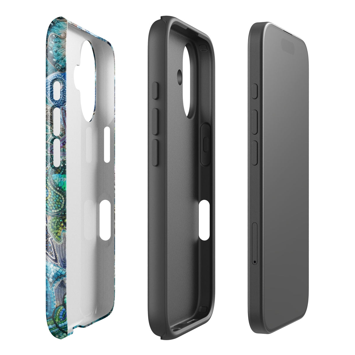 Blue Crush iPhone Case