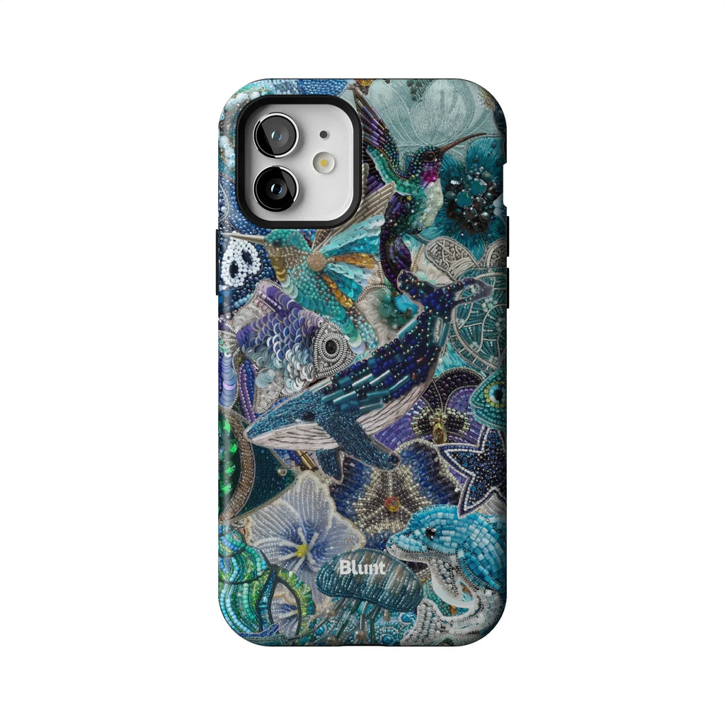 Blue Crush iPhone Case