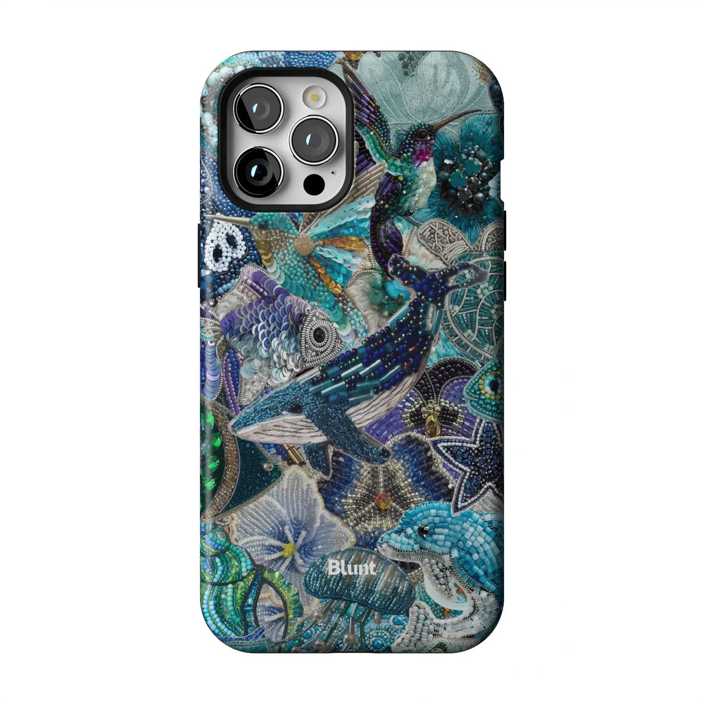 Blue Crush iPhone Case