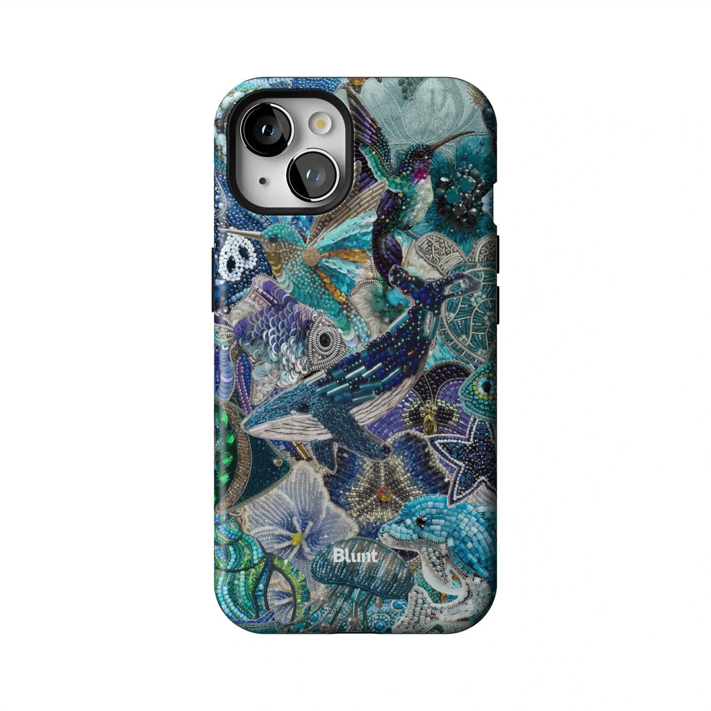 Blue Crush iPhone Case