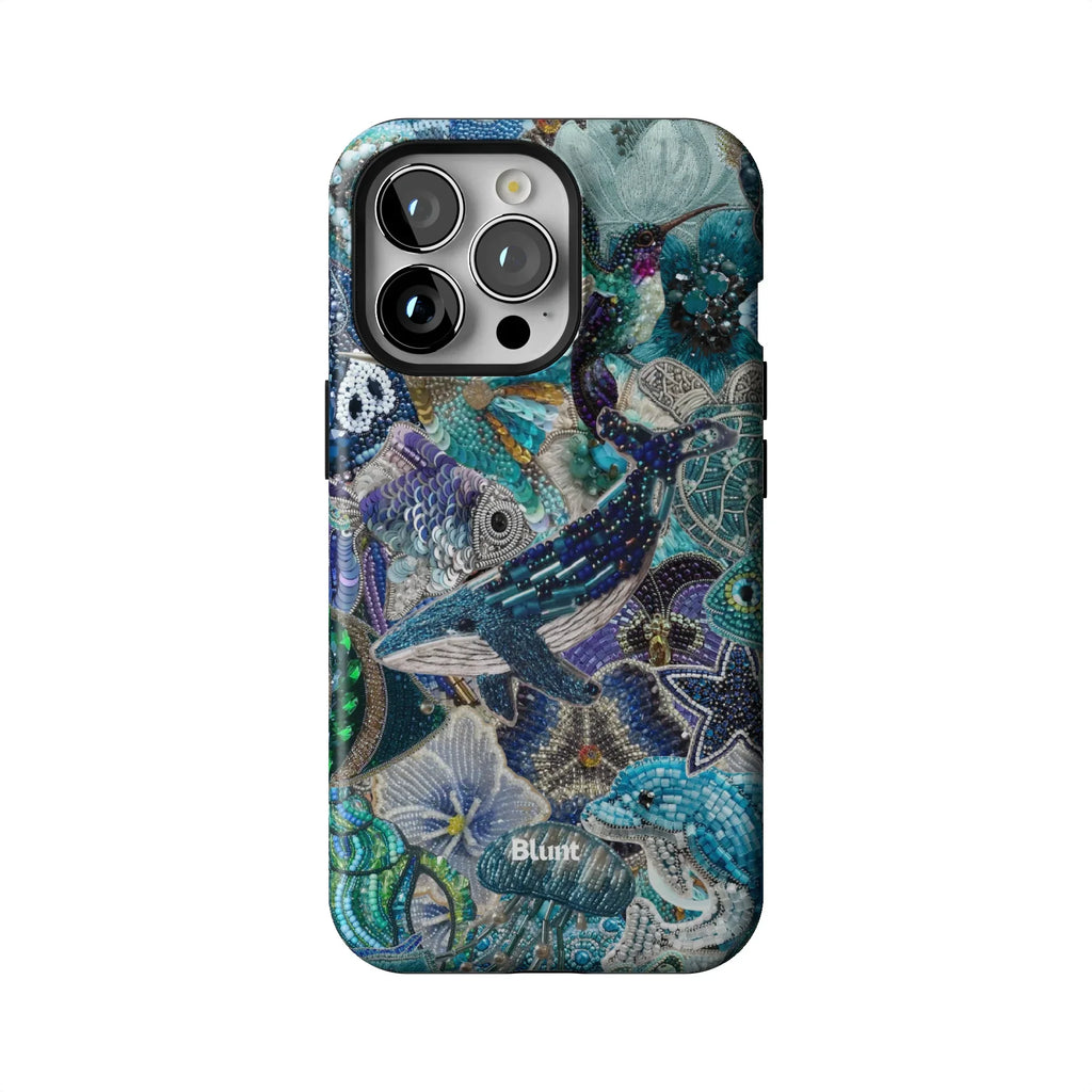 Blue Crush iPhone Case