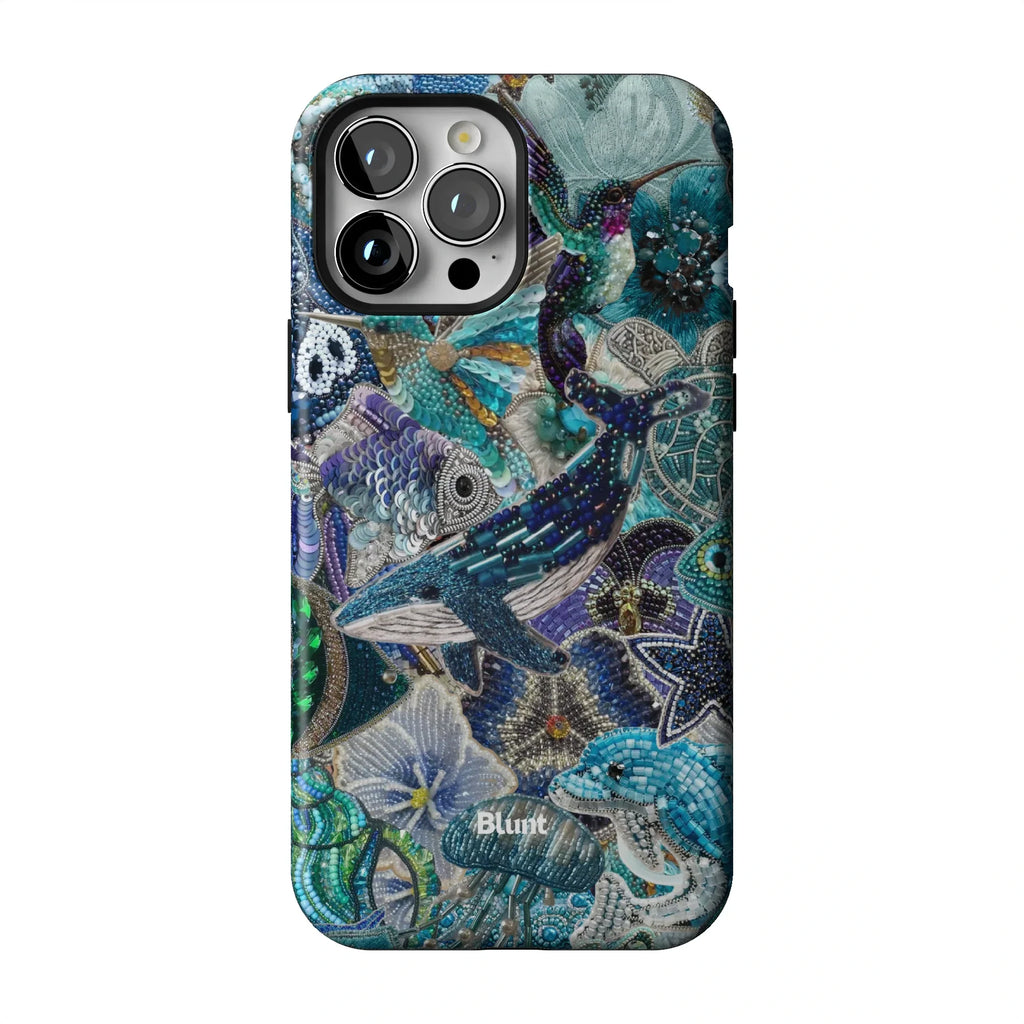 Blue Crush iPhone Case