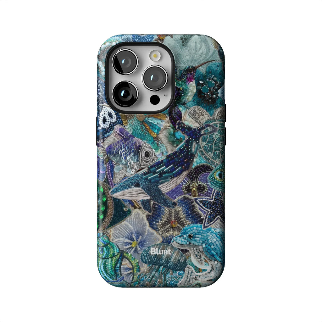 Blue Crush iPhone Case