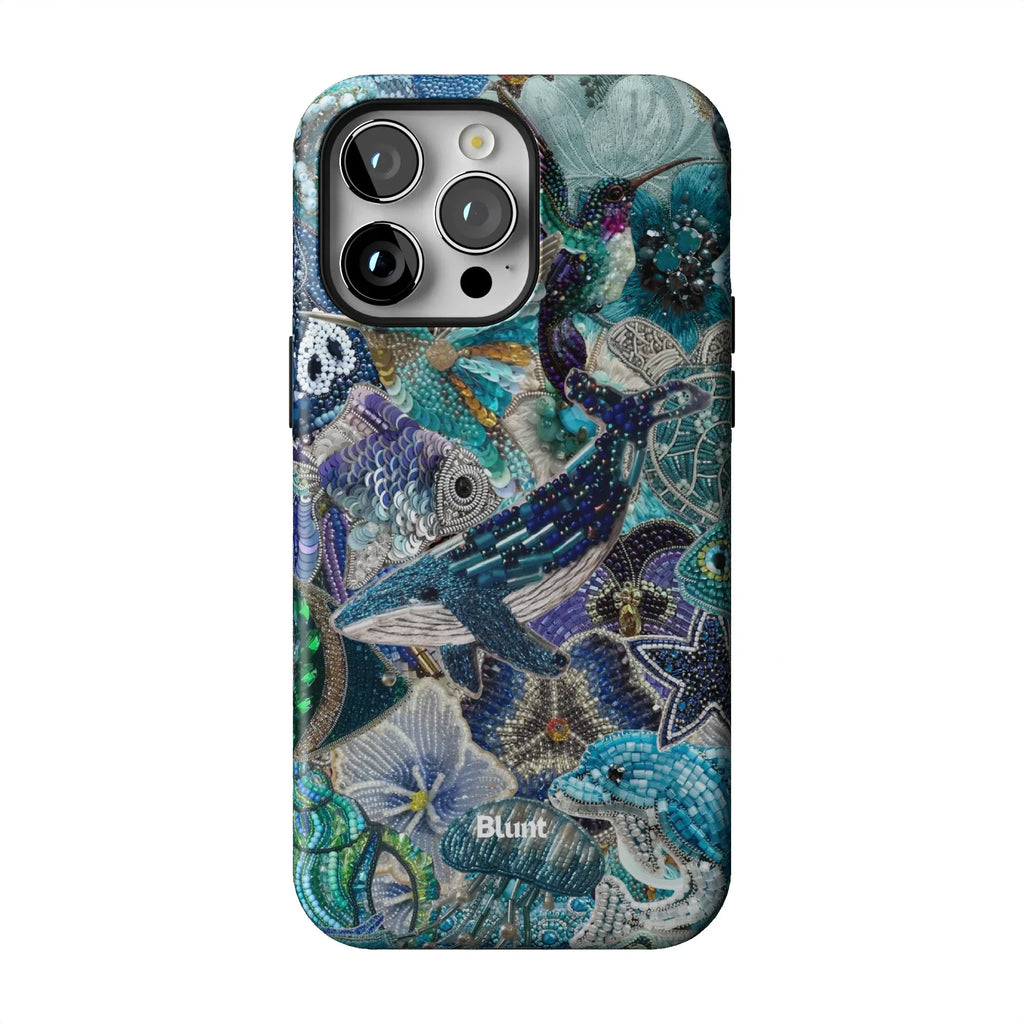 Blue Crush iPhone Case