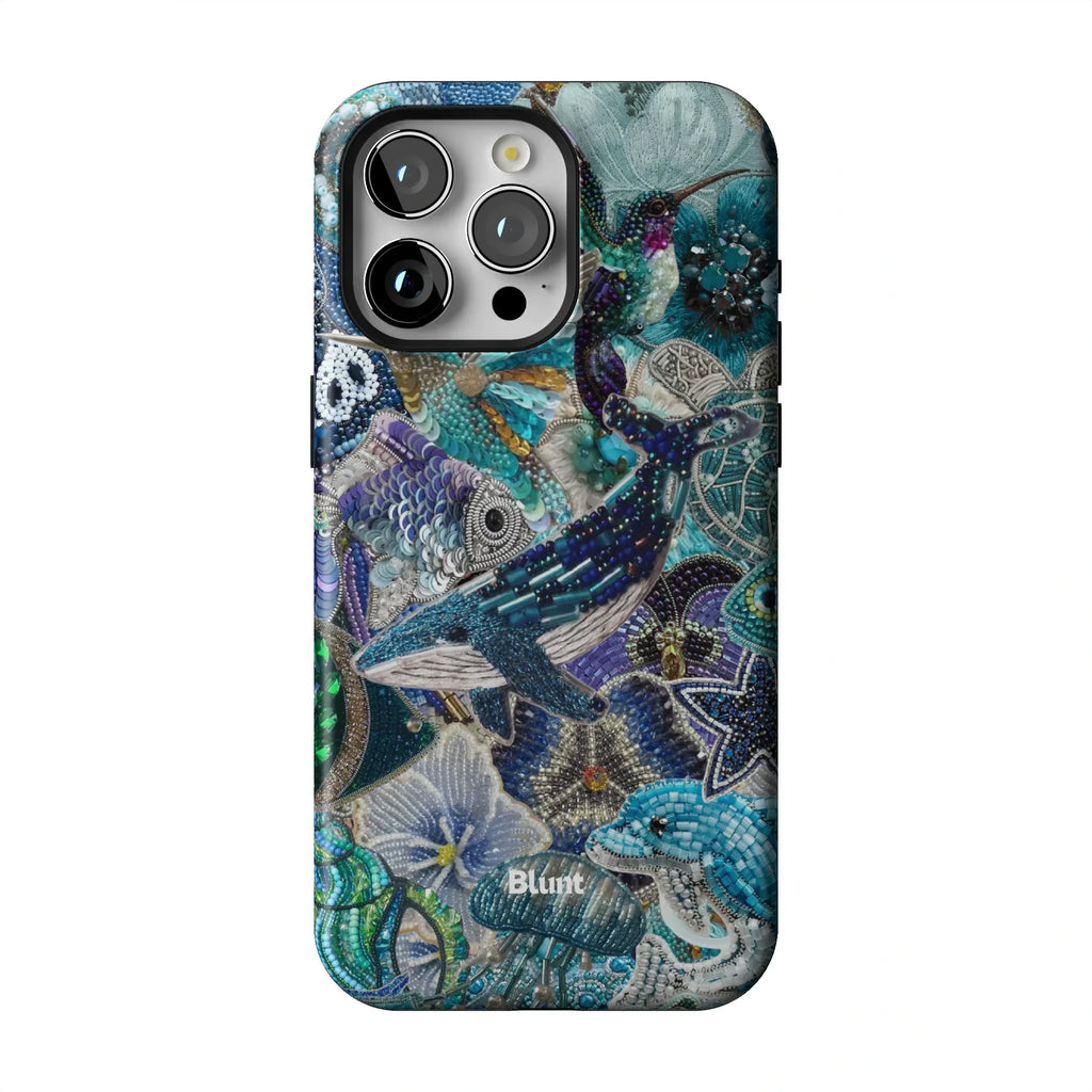 Blue Crush iPhone Case