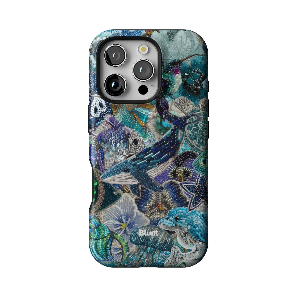 Blue Crush iPhone Case