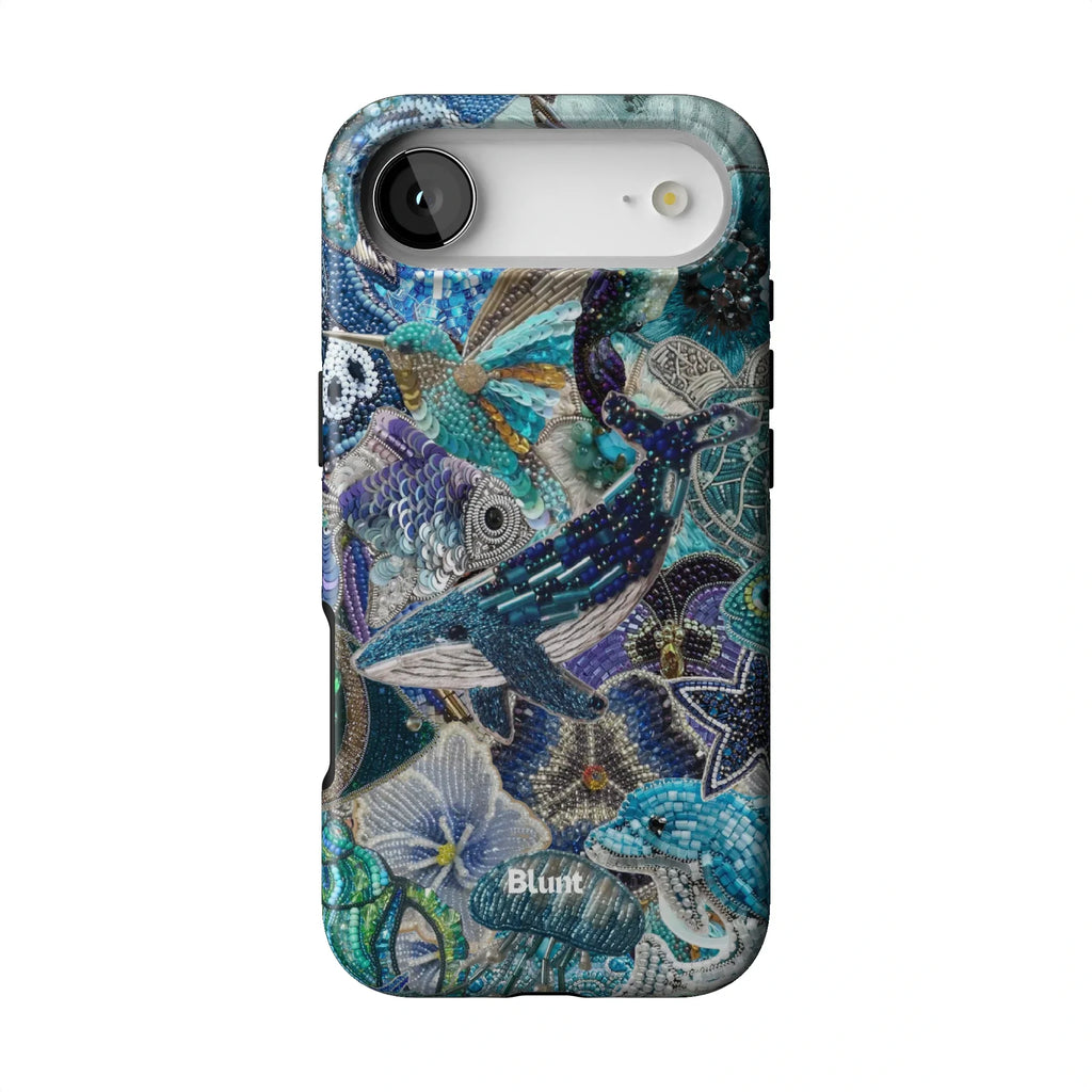 Blue Crush iPhone Case